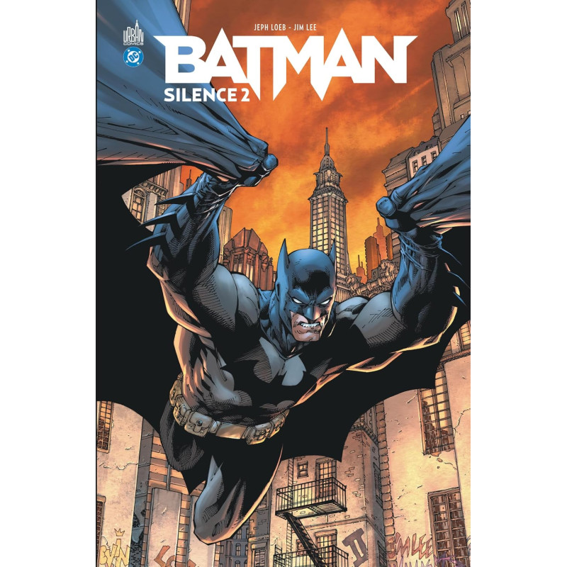 BATMAN SILENCE 2 INTEGRALE AVEC JAQUETTE EXCLUSIVE SIGNEE PAR JEPH LOEB