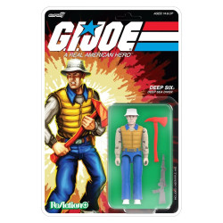 DEEP SIX GI JOE WAVE 9 REACTION FIGURINE 10 CM