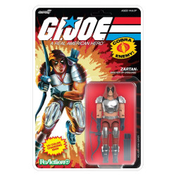 ZARTAN GI JOE WAVE 9 REACTION FIGURINE 10 CM