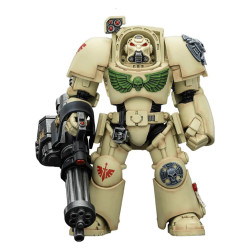 DARK ANGELS DEATHWING TERMINATOR 3 POWER FIST AND ASSAULT CANNON WARHAMMER 40K FIGURINE 14 CM