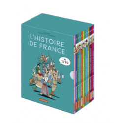 HISTOIRE DE FRANCE EN BD COFFRET 12 VOLUMES