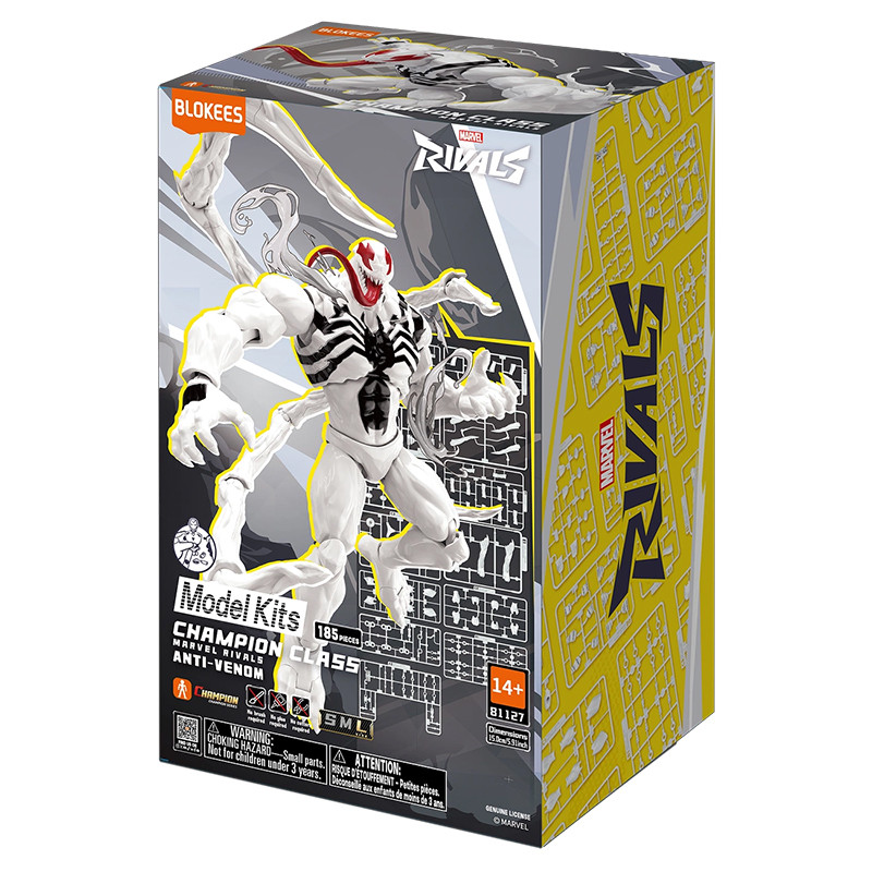 ANTI VENOM MARVEL HEROS BLOKEES CHAMPION CLASS 15 FIGURINE 16 CM