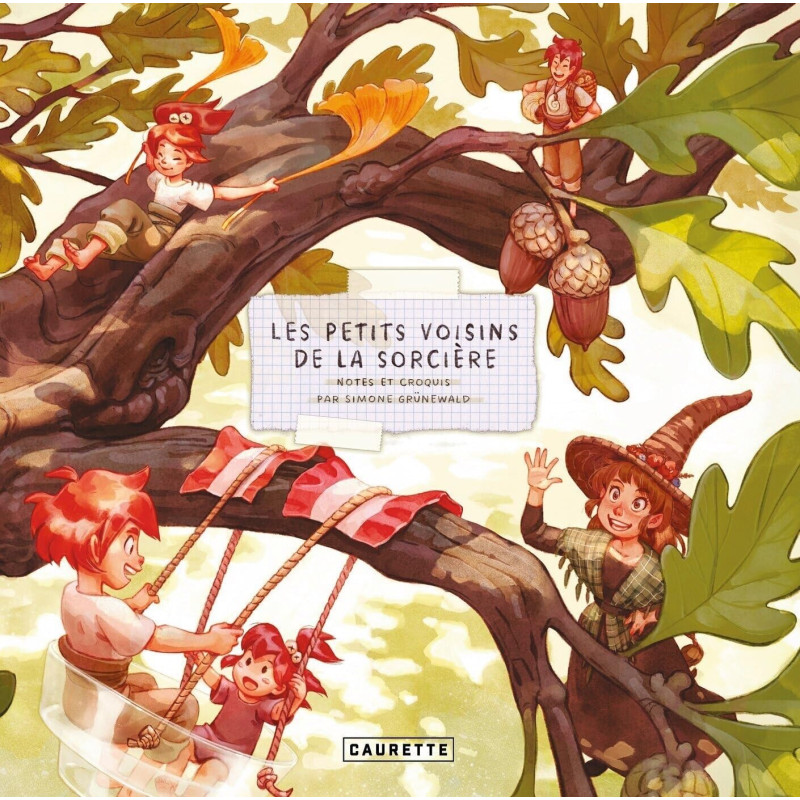 LES PETITS VOISINS DE LA SORCIERE NOTES ET CROQUIS PAR SIMONE GRUNEWALD
