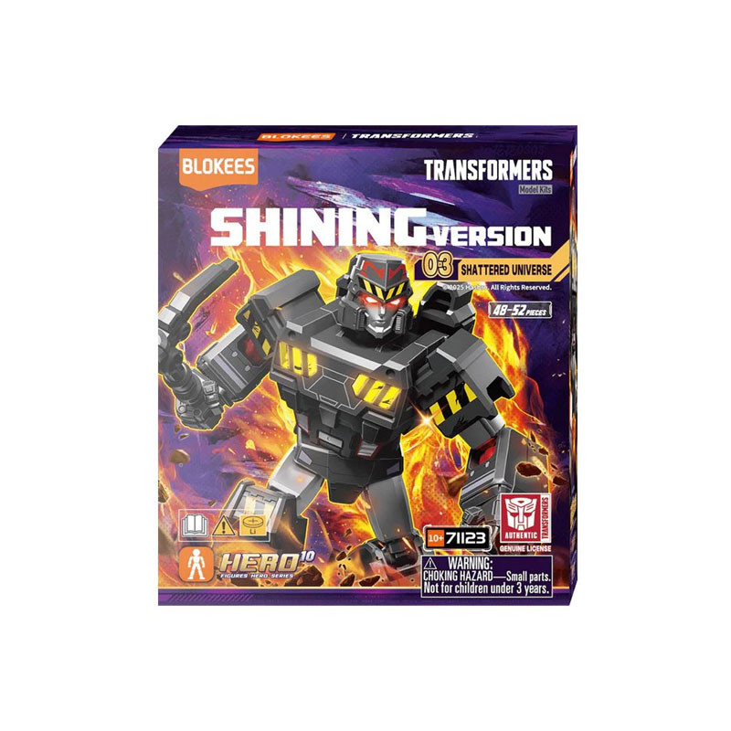 TRANSFORMERS BLOKEES SHATTERED UNIVERSE SHINING VERSION 03