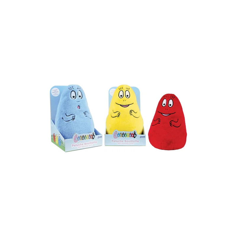 BARBAPAPA BOUILLOTTE EN PELUCHE 21CM