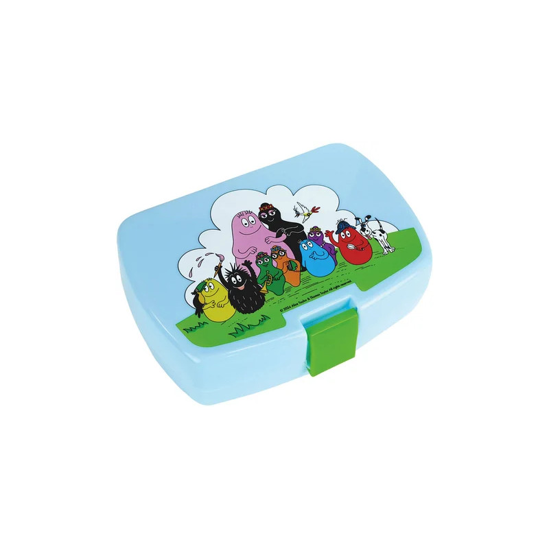 BARBAPAPA BOITE A GOUTER BLEU