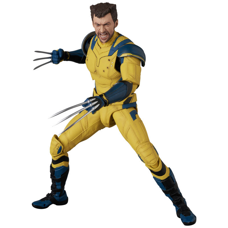 WOLVERINE MAFEX 285 DEADPOOL AND WOLVERINE MOVIE VER ACTION FIGURE 15 CM