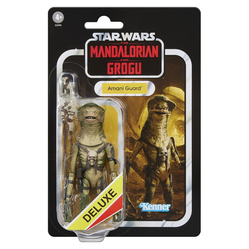AMANI GUARD STAR WARS MANDALORIAN AND GROGU VINTAGE COLLECTION FIGURINE 10 CM