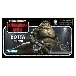 ROTTA THE HUTT STAR WARS MANDALORIAN AND GROGU VINTAGE COLLECTION FIGURINE 10 CM