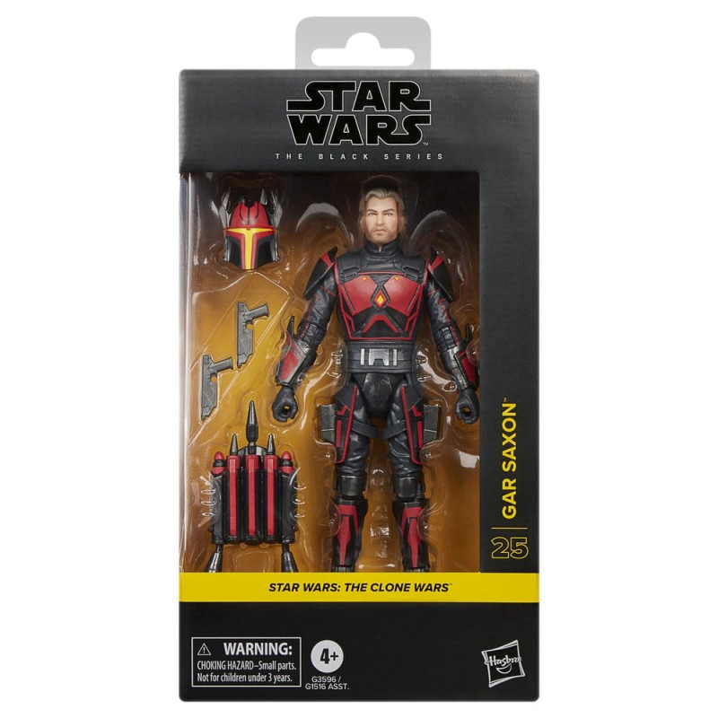 GAR SAXON THE CLONE WARS STAR WARS BLACK SERIES FIGURINE 15 CM