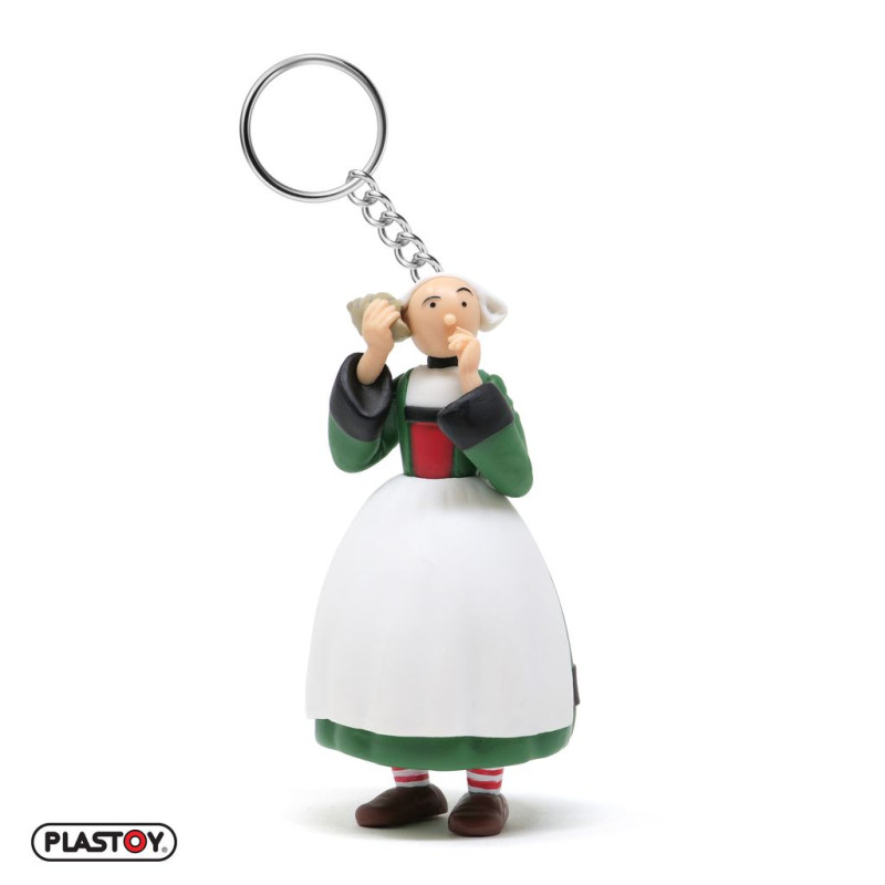 BECASSINE ET LE COQUILLAGE PORTE CLES 7 CM