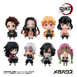 DEMON SLAYER KIMETSU NO YAIBA TRADING FIGURES TANJIRO AND FRIENDS 5 CM