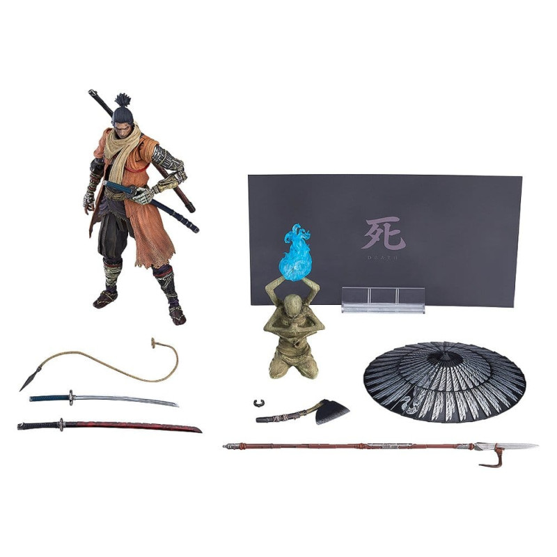 SEKIRO SEKIRO SHADOWS DIE TWICE FIGURINE FIGMA DX EDITION PVC 16 CM