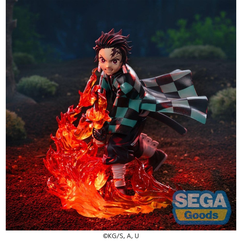 TANJIRO KAMADO DEMON SLAYER KIMETSU NO YAIBA STATUETTE PVC XROSS LINK 12 CM