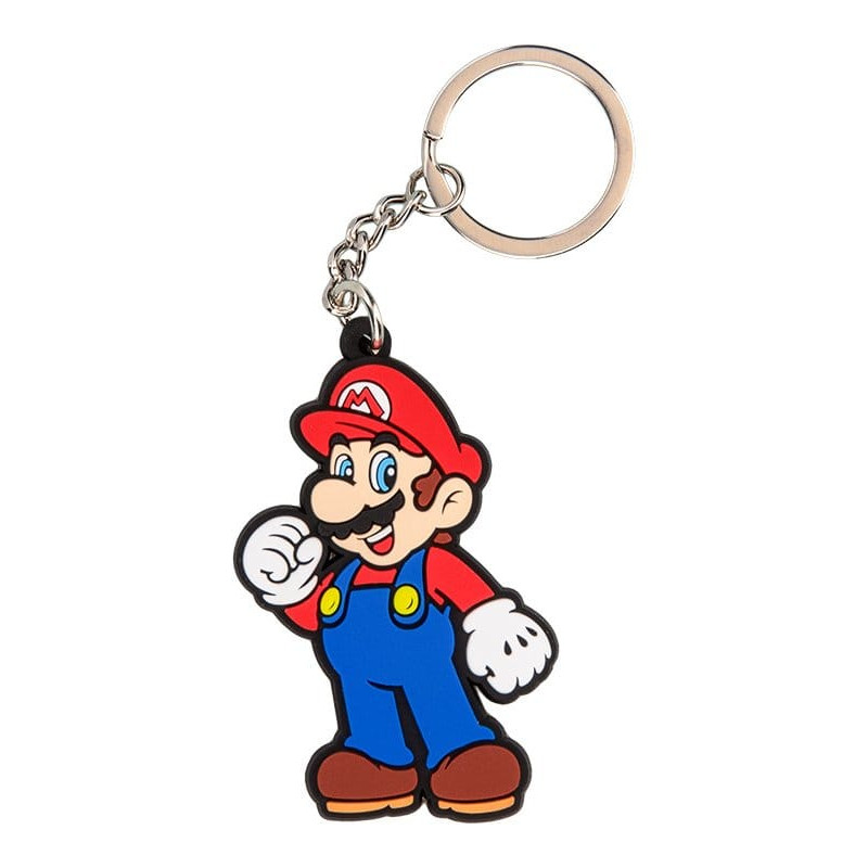SUPER MARIO PORTE CLES PVC