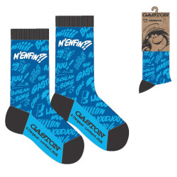 GASTON LAGAFFE CHAUSSETTES BLEUES TAILLE UNIQUE