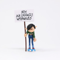 GASTON FIGURINE NON AUX CADENCES INFERNALES 10 CM