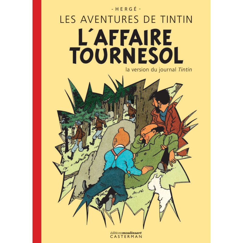 TINTIN L'AFFAIRE TOURNESOL T18 LA VERSION DU JOURNAL TINTIN