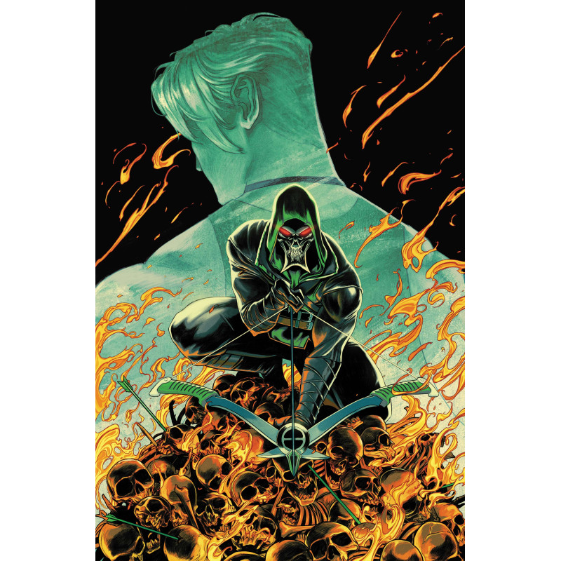 ABSOLUTE GREEN ARROW 6 (OF 12) CVR E INC 1:25 NIMIT MALAVIA CARD STOCK VAR