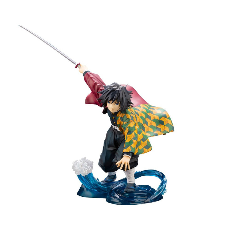 GIYU TOMIOKA DEMON SLAYER KIMETSU NO YAIBA STATUETTE PVC ARTFX J 1/8 21 CM