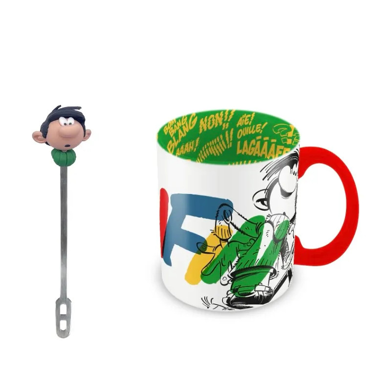 GASTON MUGS M ENFIN AVEC TOUILLETTE