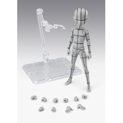 BODY KUN KEN SUGIMORI EDITION WIREFRAME GRAY COLOR S H FIGUARTS