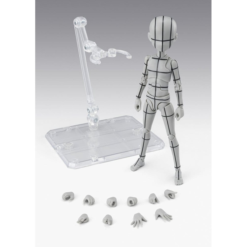 BODY KUN KEN SUGIMORI EDITION WIREFRAME GRAY COLOR S H FIGUARTS