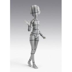 BODY CHAN KEN SUGIMORI EDITION WIREFRAME GRAY COLOR S H FIGUARTS