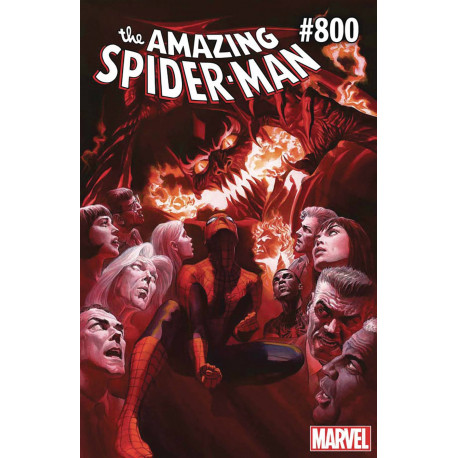 DF AMAZING SPIDERMAN 800 SGN GRAWBADGER 