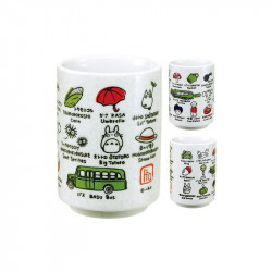 MON VOISON TOTORO LINE UP TEA MUG