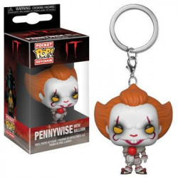 PENNYWISE WITH BALLOON IT POCKET POP VINYL FIGURE KEYCHAIN