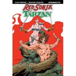 RED SONJA TARZAN 6 CVR C LOPRESTI