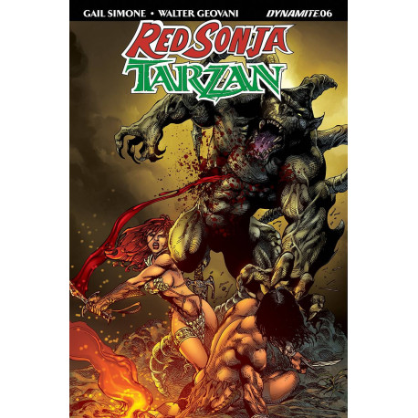 RED SONJA TARZAN 6 CVR D CASTRO