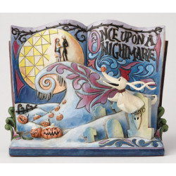 NIGHTMARE BEFORE CHRISTMAS ONCE UPON A NIGHTMARE STORYBOOK DISNEY TRADITIONS STATUE