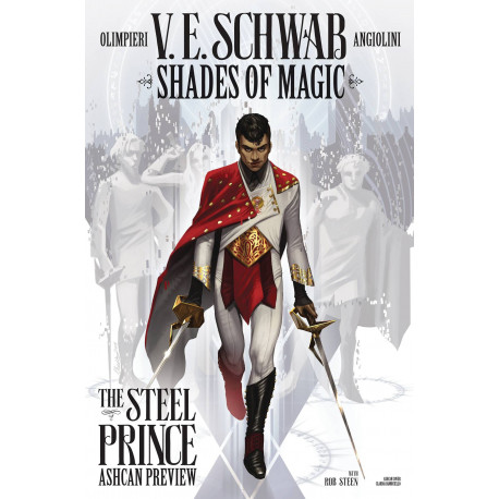 SHADES OF MAGIC PRINCE OF STEEL SDCC EX ASHCAN 