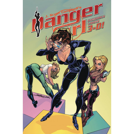 DANGER GIRL DANGEROUS VISIONS 3-D 