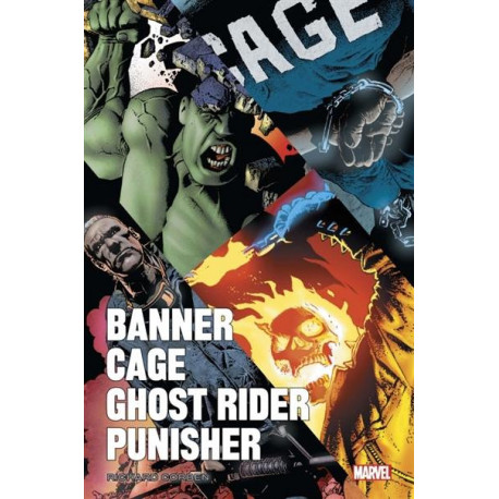 BANNER/CAGE/PUNISHER PAR RICHARD CORBEN