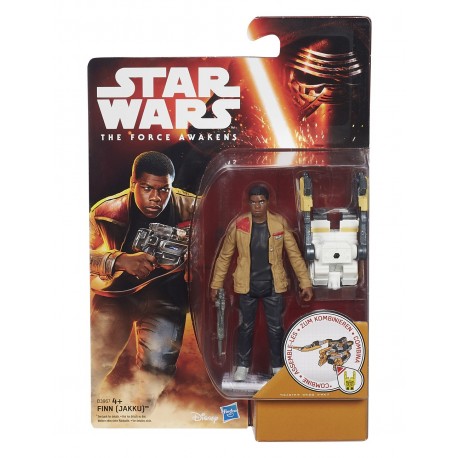 STAR WARS THE FORCE AWAKENS - FINN JAKKU - SNOW DESERT WAVE 1 ACTION FIGURE