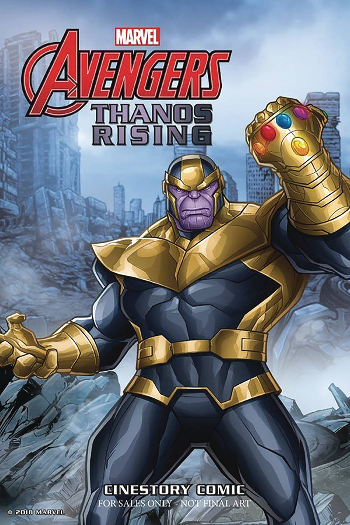 Marvel Avengers Assemble Thanos Rising Cinestory Comic