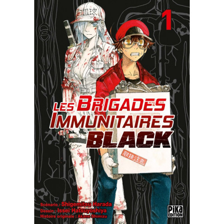 LES BRIGADES IMMUNITAIRES BLACK T01