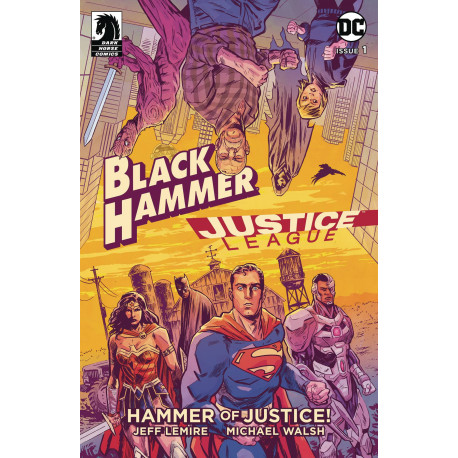 BLACK HAMMER JUSTICE LEAGUE 1 CVR A WALSH