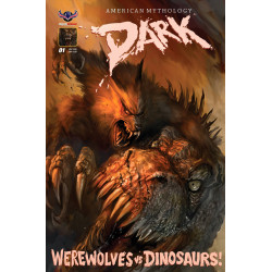 AM DARK WEREWOLVES VS DINOSAURS 1 FEROCIOUS CVR