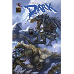 AM DARK WEREWOLVES VS DINOSAURS VS YETIS 2 MAIN CVR