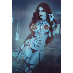 TAROT WITCH OF THE BLACK ROSE 117 RAVEN HEX PHOTO CVR ED