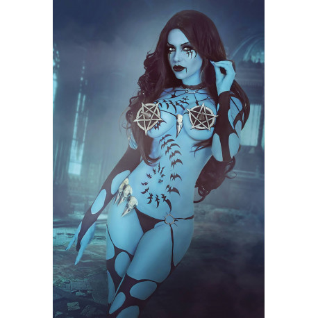 TAROT WITCH OF THE BLACK ROSE 117 RAVEN HEX PHOTO CVR ED