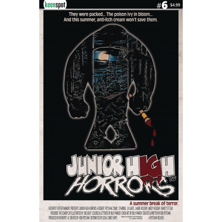 JUNIOR HIGH HORRORS 6 CVR B FRIDAY THE 13TH PARODY