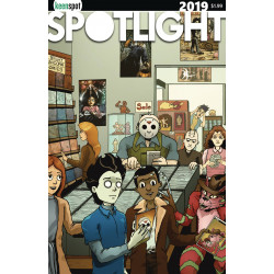 KEENSPOT SPOTLIGHT 2019 VOL 1 CVR A JUNIOR HIGH HORRORS