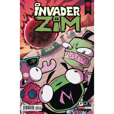 INVADER ZIM 45 CVR A
