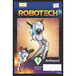 ROBOTECH 22 CVR B VEHICLE ACTION FIGURE VAR