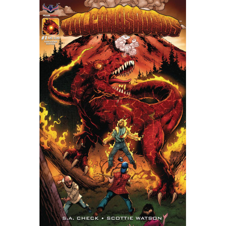 VOLCANOSAURUS 1 FEROCIOUS BONK CVR